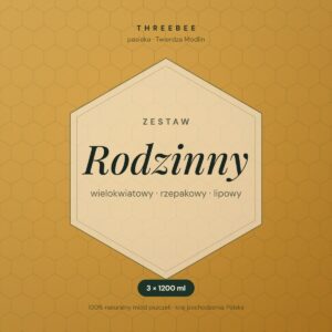 Zestaw rodzinny ThreeBee – grafika produktu